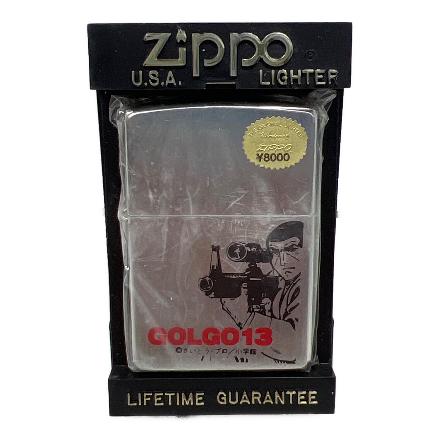 ゴルゴ13 zippo 懸賞当選品】ZIPPO ゴルゴ13 連載30周年パーティ記念品