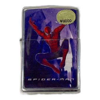 ZIPPO (ジッポ) ZIPPO スパイダーマン シルバーカラー プリント 2002年製