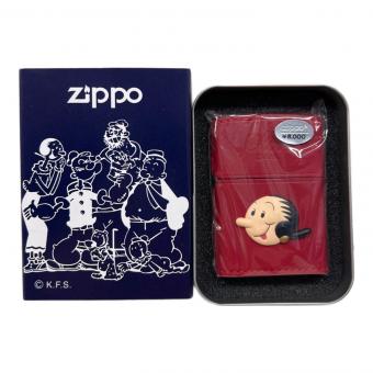 ZIPPO (ジッポ) ZIPPO ポパイ(皮巻き) レッド