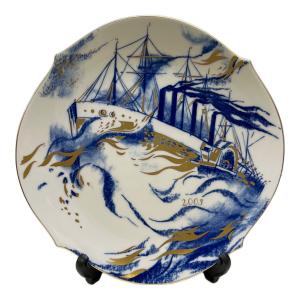 Meissen (マイセン) イヤープレート グレートイースタン号 2003