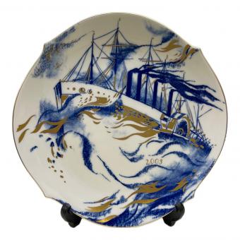 Meissen (マイセン) イヤープレート グレートイースタン号 2003