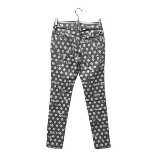 PEARLY GATES (パーリーゲイツ) ゴルフパンツ レディース SIZE 1 グレー
