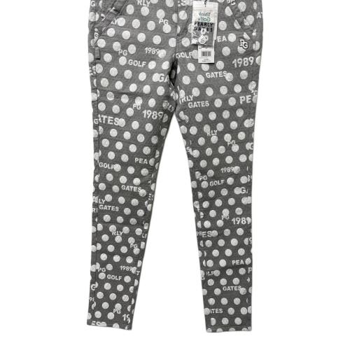 PEARLY GATES (パーリーゲイツ) ゴルフパンツ レディース SIZE 1 グレー