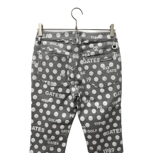 PEARLY GATES (パーリーゲイツ) ゴルフパンツ レディース SIZE 1 グレー
