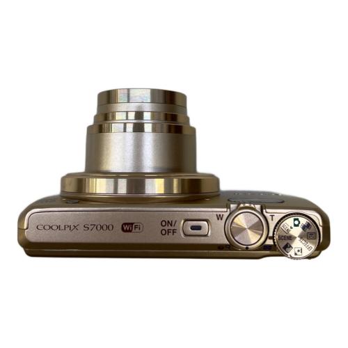 Nikon (ニコン) コンパクトデジタルカメラ S7000 1602万画素(有効画素) 1/2.3型CMOS (裏面照射型) 専用電池 SDカード対応 通常：ISO125～6400 120コマ/秒 1～1/1500 秒 22023586