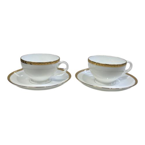 TIFFANY & Co. (ティファニー) カップ&ソーサー ゴールドバンド 2Pセット