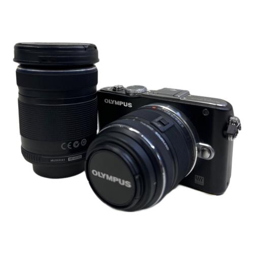 OLYMPUS (オリンパス) 一眼レフカメラ E-PL3 1230万画素(有効画素) フォーサーズ 4/3型 LiveMOS 専用電池 SDカード対応 標準：ISO200～12800 BAG501885