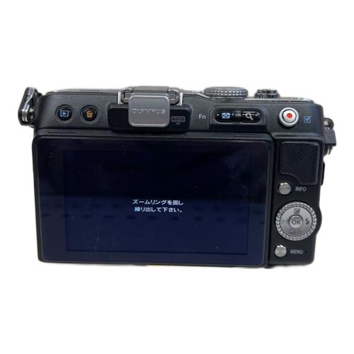 OLYMPUS (オリンパス) 一眼レフカメラ E-PL3 1230万画素(有効画素) フォーサーズ 4/3型 LiveMOS 専用電池 SDカード対応 標準：ISO200～12800 BAG501885