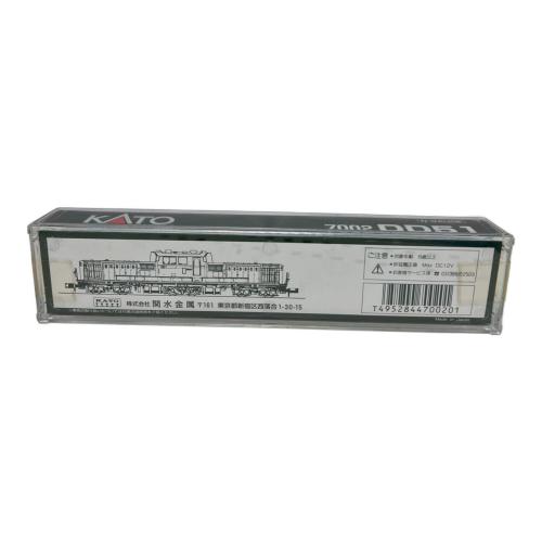 KATO (カトー) Nゲージ 7002 DD51