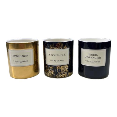 Christian Dior (クリスチャン ディオール) キャンドル 3Pセット