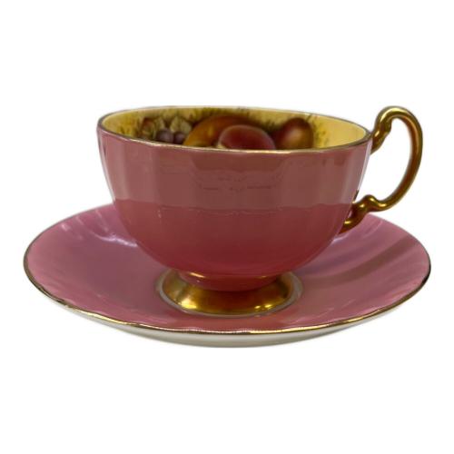 Aynsley (エインズレイ) カップ&ソーサー ピンク オーチャードゴールド