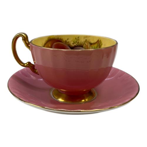 Aynsley (エインズレイ) カップ&ソーサー ピンク オーチャードゴールド