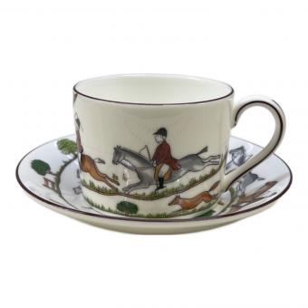 Wedgwood (ウェッジウッド) カップ&ソーサー ハンティングシーン