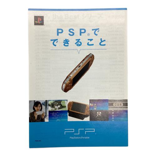 SONY (ソニー) PSP VALUE PACK PSP-2000 バッテリー欠品　通電確認済み　箱傷み有