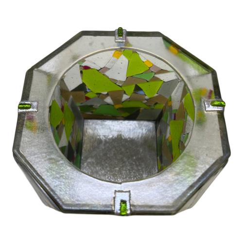 茶道具 ステンドグラス水指 下嶋理依子