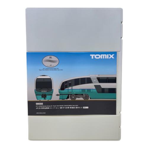 TOMIX (トミックス) Nゲージ スーパービュー踊り子・2次車・新塗装 基本セット・4両セット JR251系特急電車 98688