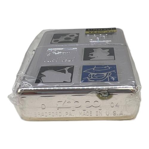 ルパン三世 (ルパンサンセイ) ZIPPO 両面ミラー加工 次元大介&石川五ェ門 2004年製