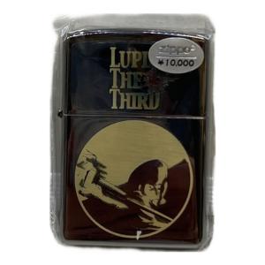 ルパン三世 (ルパンサンセイ) ZIPPO 両面加工(石川五ェ門) 2002年製