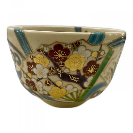 抹茶茶碗 上山 善峰 仁清写扇面流｜トレファクONLINE