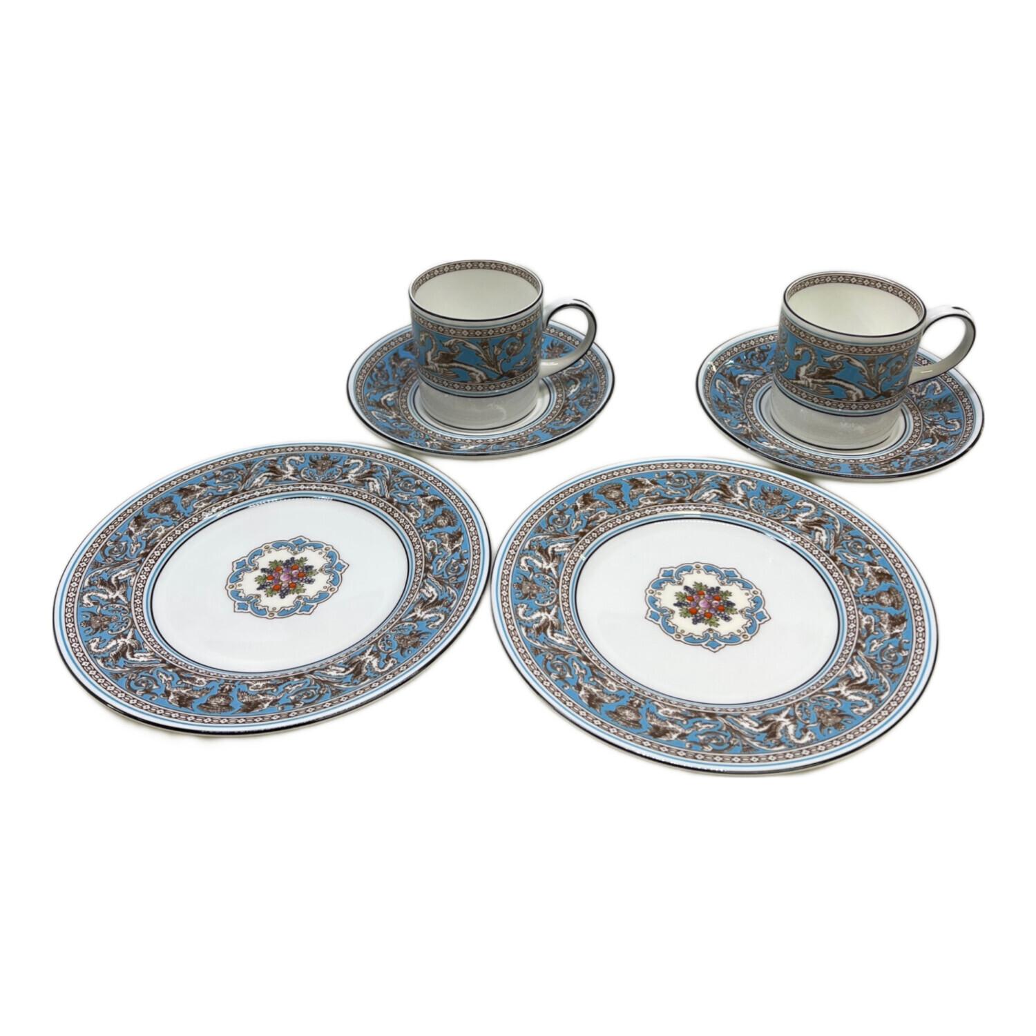 Wedgwood (ウェッジウッド) カップ&ソーサー＆プレート フロレン