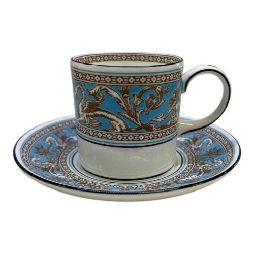 243/未使用ウェッジウッド フロレンティーン ターコイズ トリオセット 計3客 243/未使用ウェッジウッド フロレンティーン ターコイズ トリオセット