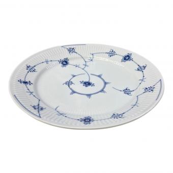 ROYAL COPENHAGEN (ロイヤル・コペンハーゲン) プレート 27cm ブルーフルーテッド・ハーフレース