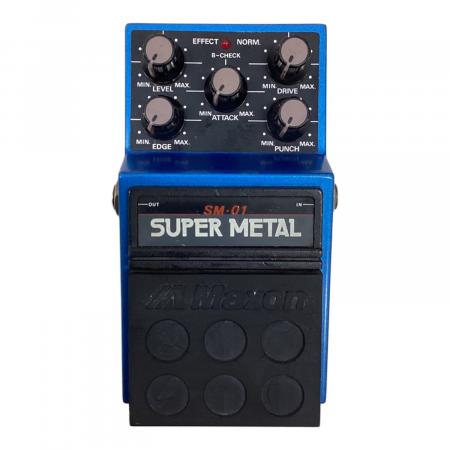 ギター MAXON SM-01 SUPER L MAXON (マクソン) エフェクター SUPER METAL SM-01｜トレファクONLINE
