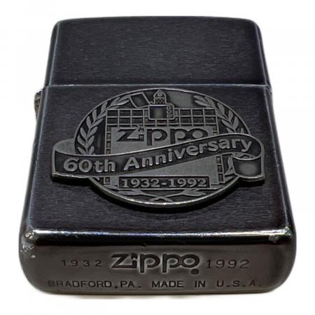 Zippo 60th Anniversary ライター　1992年 zippo 60th Anniversary 1個缶 1992年製造 - zippo-LAND G.