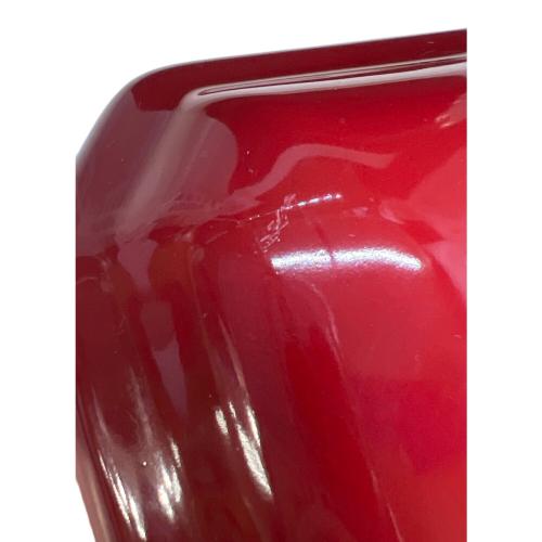 LE CREUSET (ルクルーゼ) TERRINE WITH PRESS レッド 0.6L