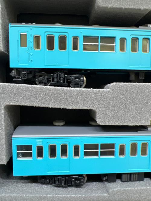 TOMIX (トミックス) Nゲージ 92586 国鉄 103系通勤電車(高運転台非ATC車・スカイブルー)基本セット