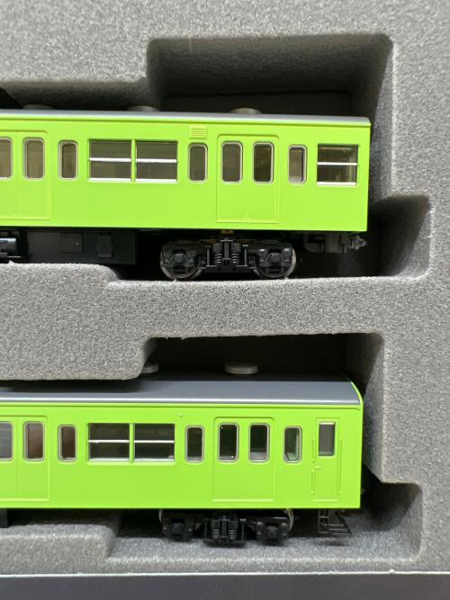 92512 国鉄 103系通勤電車（初期型非冷房車・ウグイス）基本セット 国鉄 103系通勤電車（初期型非冷房車・ウグイス）増結セット