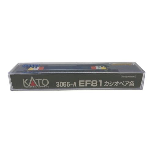 KATO (カトー) Nゲージ 3066-A EF81 カシオペア色｜トレファクONLINE