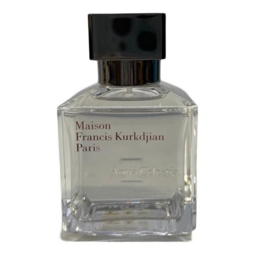 maison francis kurkdjian (メゾン フランシス クルジャン) オードトワレ アクア セレスティア 70ml 残量80%-99%