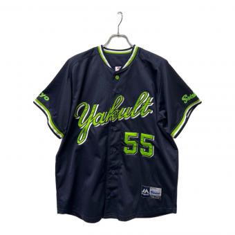 東京ヤクルトスワローズ (トウキョウヤクルトスワローズ) レプリカユニフォーム トレーニングウェア 村上宗隆 メンズ SIZE M ネイビー×グリーン