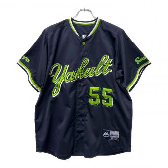 東京ヤクルトスワローズ (トウキョウヤクルトスワローズ) レプリカユニフォーム トレーニングウェア 村上宗隆 メンズ SIZE M ネイビー×グリーン