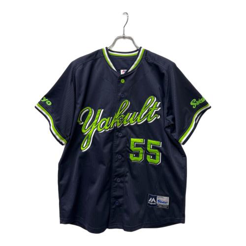 東京ヤクルトスワローズ (トウキョウヤクルトスワローズ) レプリカユニフォーム トレーニングウェア 村上宗隆 メンズ SIZE M ネイビー×グリーン