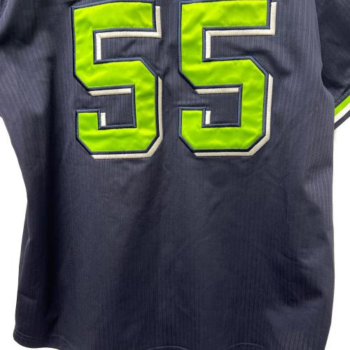 東京ヤクルトスワローズ (トウキョウヤクルトスワローズ) レプリカユニフォーム トレーニングウェア 村上宗隆 メンズ SIZE M ネイビー×グリーン