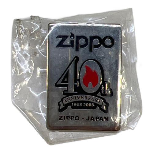 ZIPPO (ジッポー) ZIPPO 40th ANNIVERSARY 1968-2008 1935レプリカ ピンズ付き No.0558