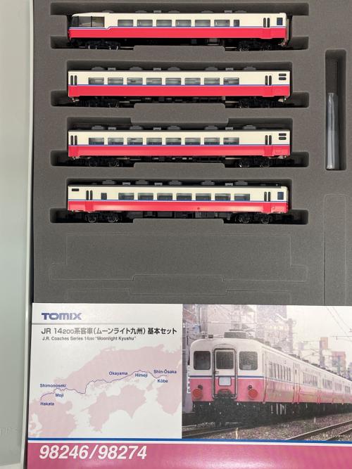 TOMIX (トミックス) Nゲージ 98274 JR 14 200系客車(ムーンライト九州) 基本セットB