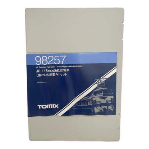 TOMIX (トミックス) Nゲージ 98257・98333 現状販売 JR 115 1000系近郊電車(懐かしの新潟色&弥彦色)6両セット