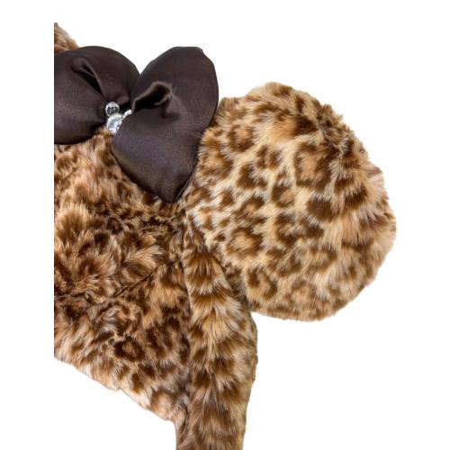 DISNEY (ディズニー) ディズニーグッズ ミニー/ヒョウ柄 ファンキャップ