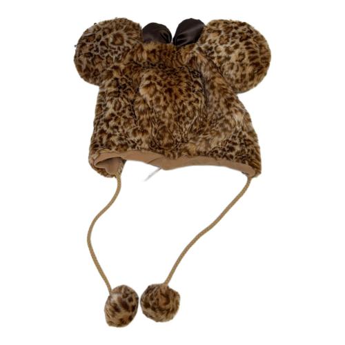 DISNEY (ディズニー) ディズニーグッズ ミニー/ヒョウ柄 ファンキャップ