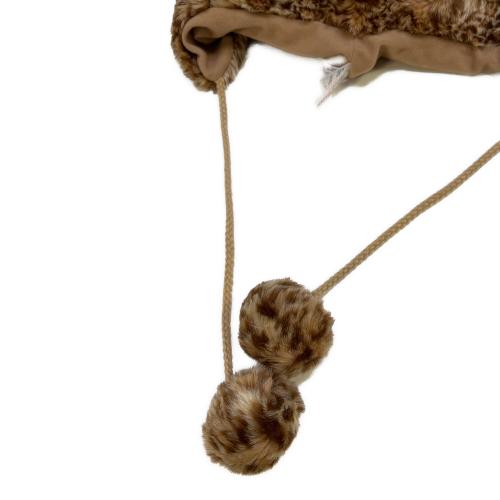 DISNEY (ディズニー) ディズニーグッズ ミニー/ヒョウ柄 ファンキャップ