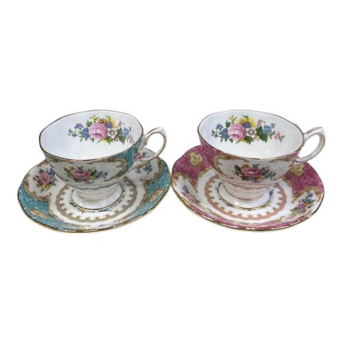 ROYAL ALBERT (ロイヤルアルバート) カップ&ソーサー レディーカーライル 2Pセット