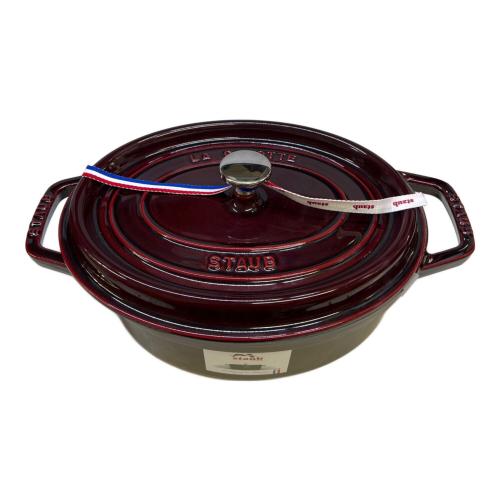 Staub (ストウブ) オーバルココット グレナティンレッド 27cm 3.2L 40500-273