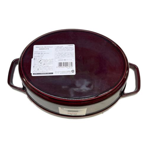 Staub (ストウブ) オーバルココット グレナティンレッド 27cm 3.2L 40500-273
