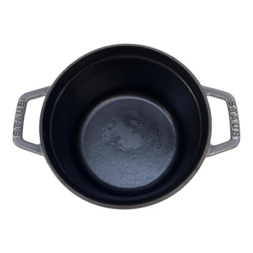 Staub (ストウブ) ラウンドココット グレー 16cm 1.4L 40509-479