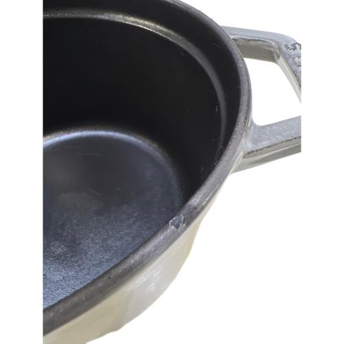 Staub (ストウブ) ラウンドココット グレー 16cm 1.4L 40509-479