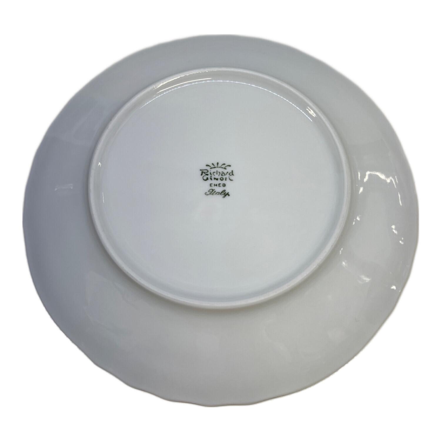 リチャードジノリ　ローズブループレート　大小2枚セット リチャードジノリ ローズブループレート 大小2枚セット