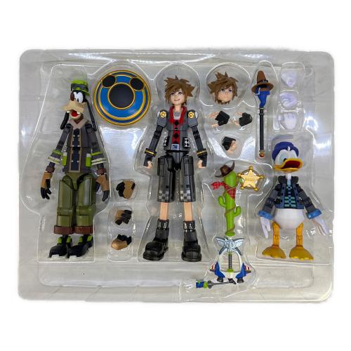 キングダムハーツ フィギュア BRING ARTS ソラ&ドナルド ダック&グーフィー トイ・ストーリーVer.